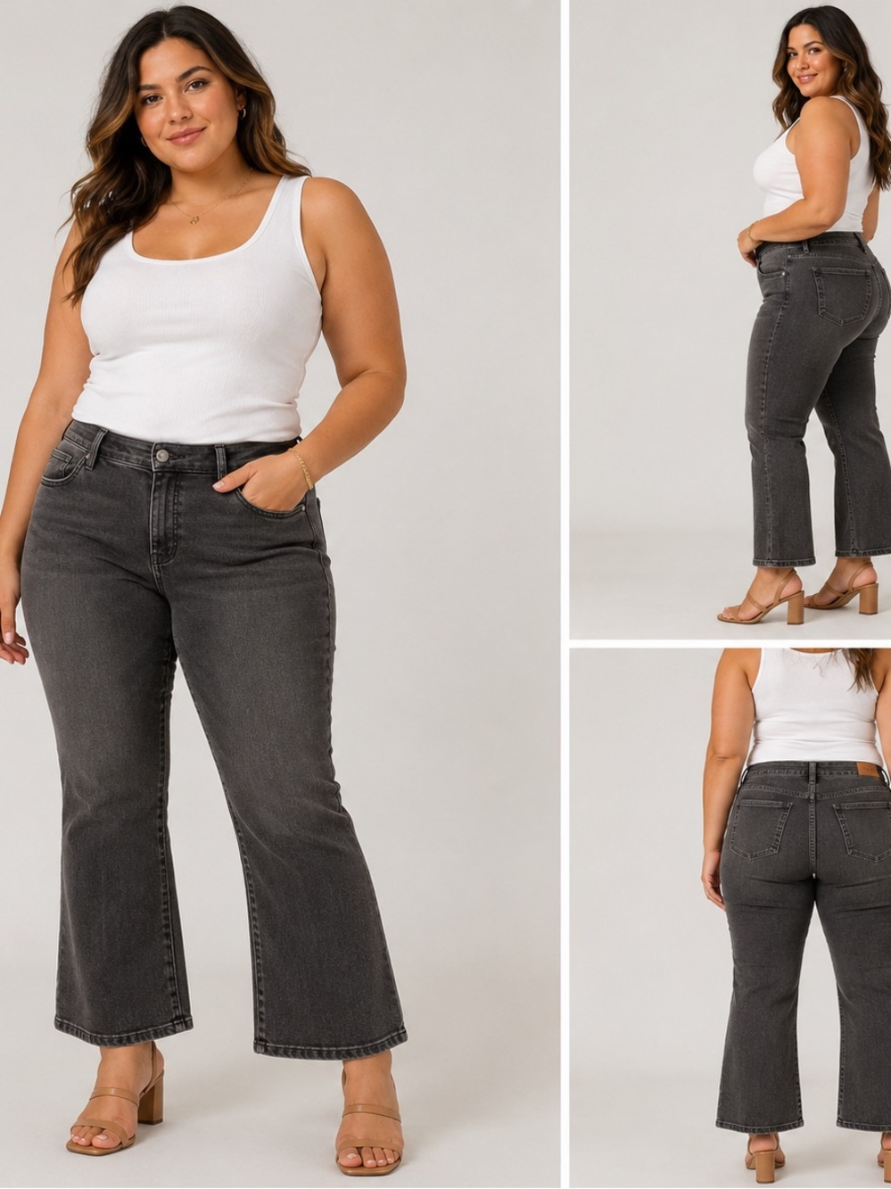 Madewell Mid-Rise Kick Out Black Jeans Women’s Size 32 Dark Wash